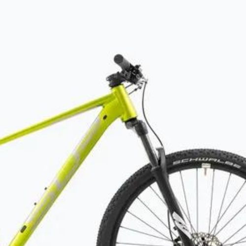 Kalnų dviratis Superior XC 859 matte lime metallic/chrome silver