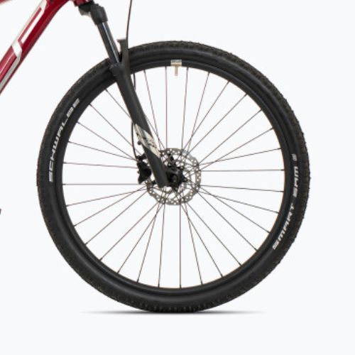 Kalnų dviratis Superior XC 819 gloss dark red/silver