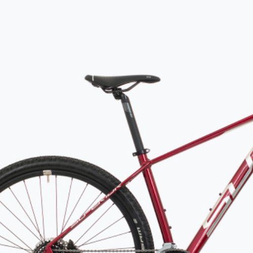 Kalnų dviratis Superior XC 819 gloss dark red/silver