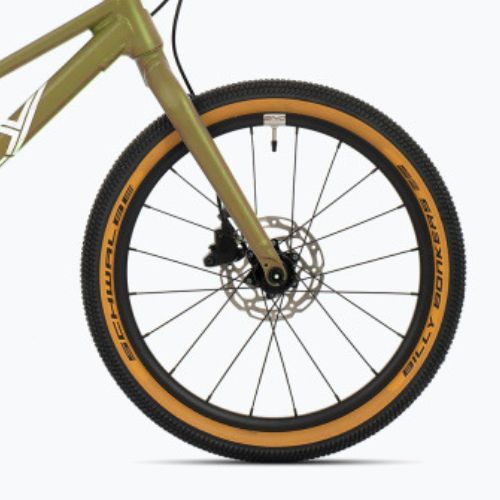 Vaikiškas dviratis Superior F.L.Y. 20 DB matte olive metallic/hologram chrome