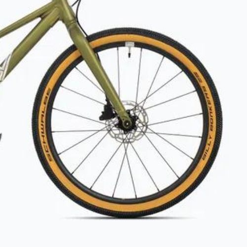 Vaikiškas dviratis Superior F.L.Y. 24 DB matte olive metallic/hologram chrome