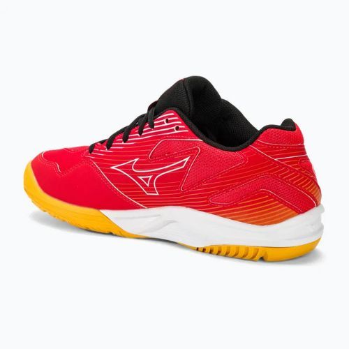 Vyriški tinklinio bateliai Mizuno Cyclone Speed 4 radiant red/white/carrot curl