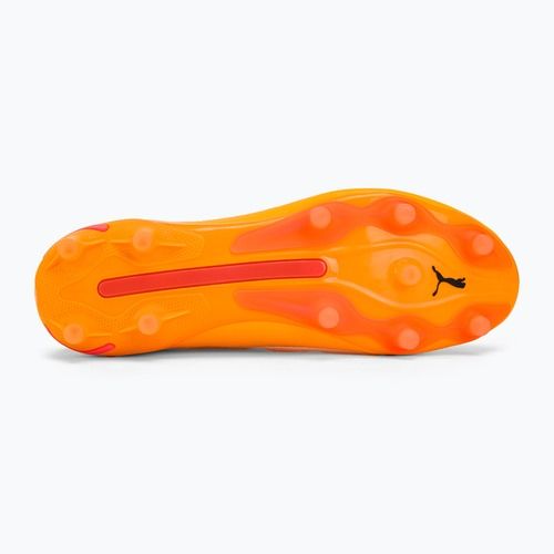 Futbolo bateliai PUMA King Ultimate Fg/Ag sun stream/puma black/sunset glow