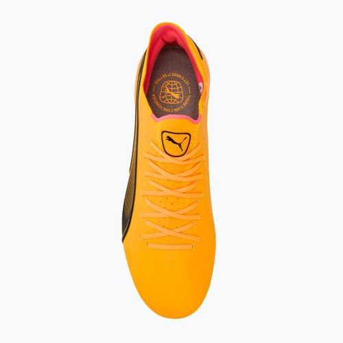 Futbolo bateliai PUMA King Ultimate Fg/Ag sun stream/puma black/sunset glow