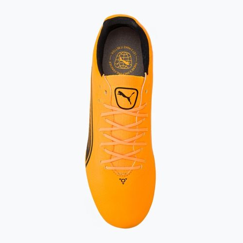 Futbolo bateliai PUMA King Pro Fg/Ag sun stream/puma black/sunset glow