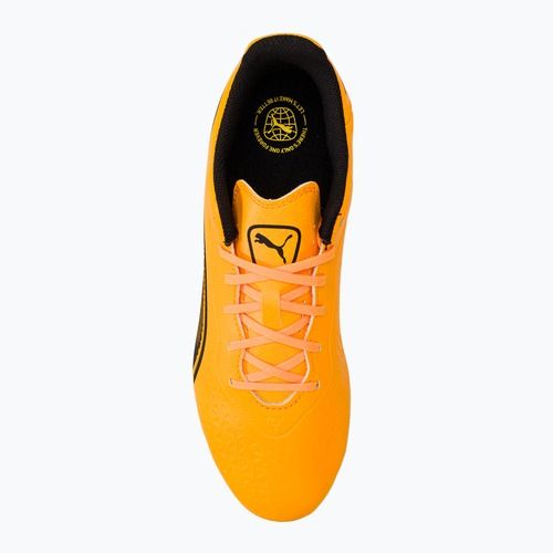 Futbolo bateliai PUMA King Match Fg/Ag sun stream/puma black/sunset glow