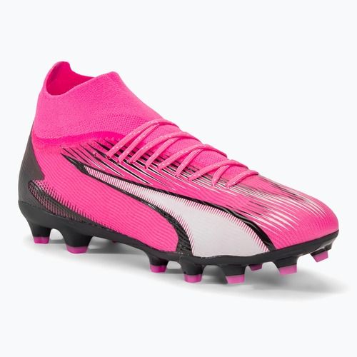 Vaikiški futbolo batai PUMA Ultra Pro FG/AG Jr poison pink/puma white/puma black