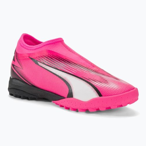 Vaikiški futbolo batai PUMA Ultra Match LL TT + Mid Jr poison pink/puma white/puma black