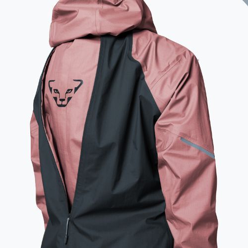 Moteriška dviračių striukė DYNAFIT Ride 3L mokarosa