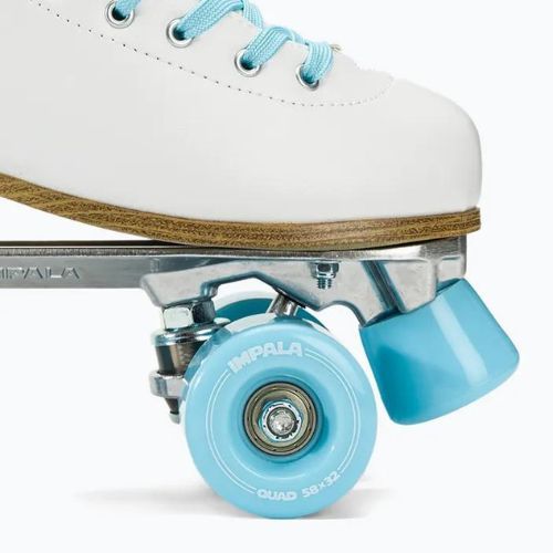 Moteriškos ratukinės pačiūžos IMPALA Quad Skate white ice