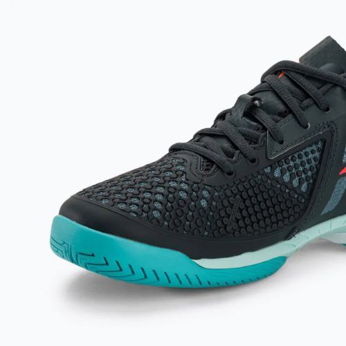 Vyriški teniso bateliai Mizuno Wave Exceed Tour 5 AC collegiate blue/soleil/tanager turquoise