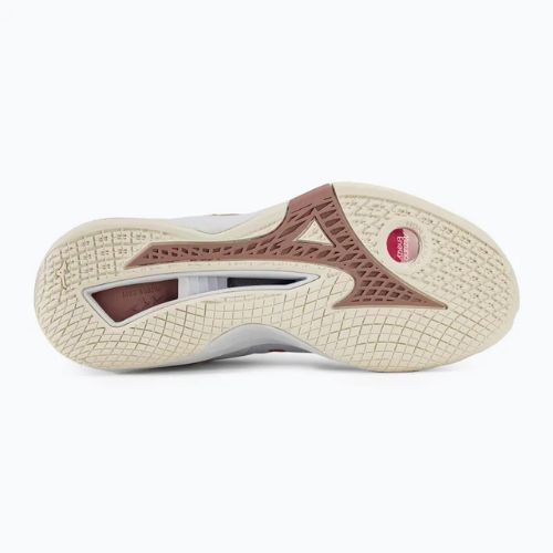 Moteriški rankinio bateliai Mizuno Wave Stealth Neo white/rose/snow white