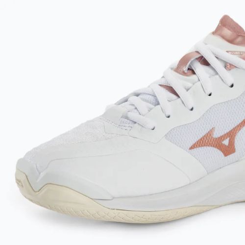 Moteriški rankinio bateliai Mizuno Wave Stealth Neo white/rose/snow white