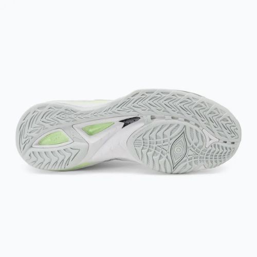 Moteriški rankinio bateliai Mizuno Wave Mirage 5 white/glacial ridge/patinagreen