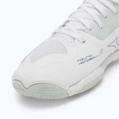 Moteriški rankinio bateliai Mizuno Wave Mirage 5 white/glacial ridge/patinagreen