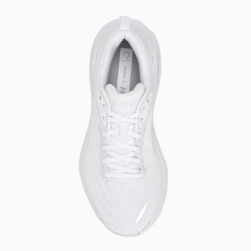 Vyriški bėgimo bateliai HOKA Bondi 8 white/white