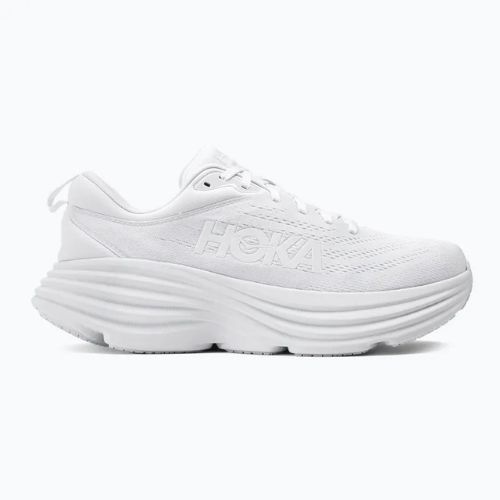 Vyriški bėgimo bateliai HOKA Bondi 8 white/white