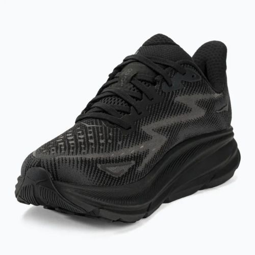 Vyriški bėgimo bateliai HOKA Clifton 9 black/black
