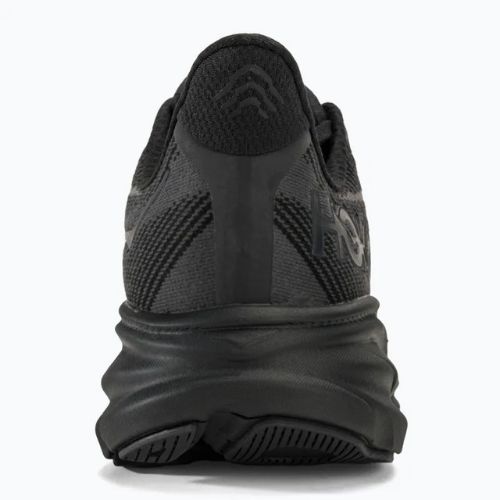 Vyriški bėgimo bateliai HOKA Clifton 9 black/black