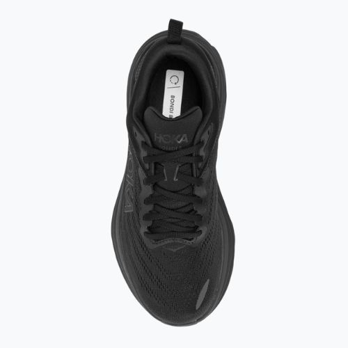 Vyriški bėgimo bateliai HOKA Bondi 8 Wide black/black