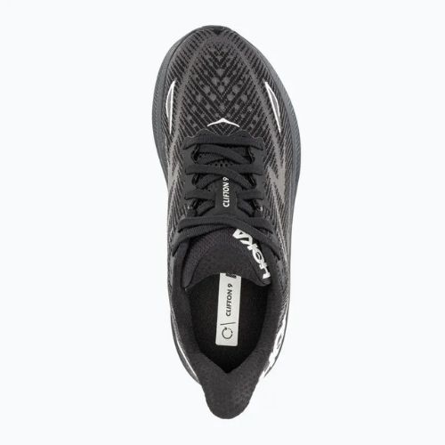 Moteriški bėgimo batai HOKA Clifton 9 Wide black/white