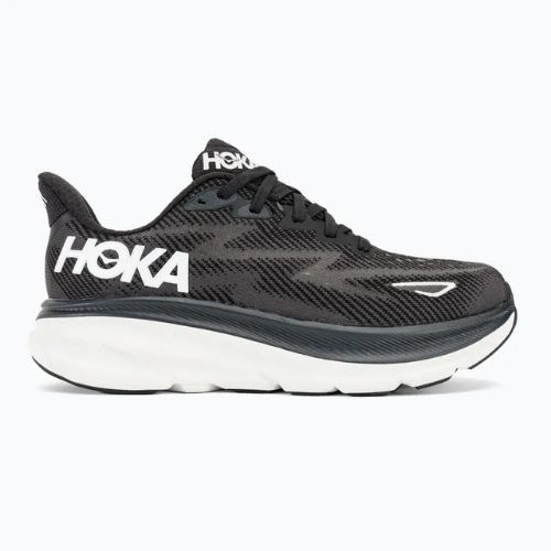 Moteriški bėgimo batai HOKA Clifton 9 Wide black/white