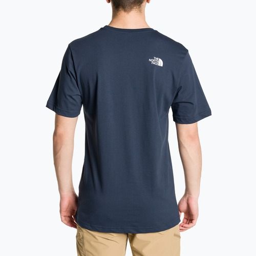 Vyriški marškinėliai The North Face Easy summit navy