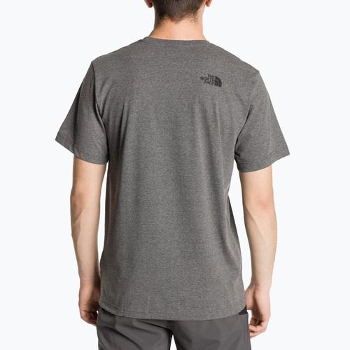 Vyriški marškinėliai The North Face Easy tnf medium grey heather