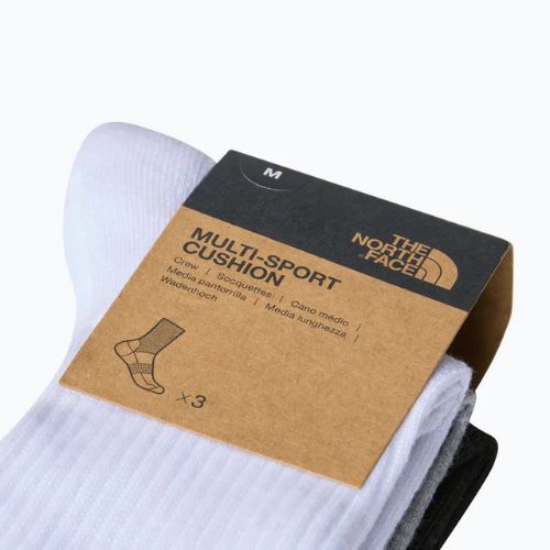 Žygio kojinės The North Face Multi Sport Cush Crew Sock 3 poros black assorted