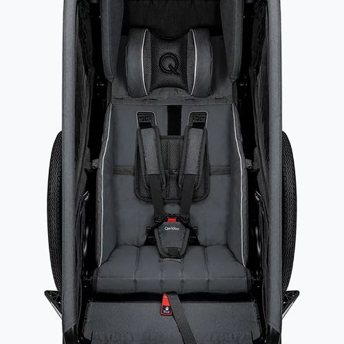 Dviračio priekaba Qeridoo Kidgoo 1 dark steel grey