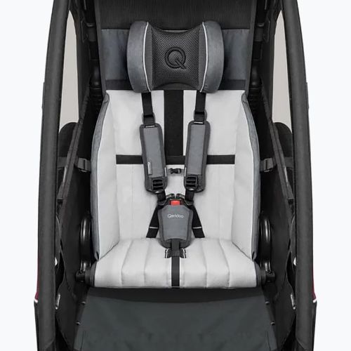 Dviračio priekaba Qeridoo Sportrex 1 cayenne red