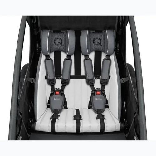 Dviračio priekaba Qeridoo Sportrex 2 cayenne red