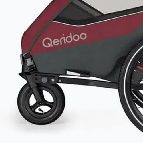 Dviračio priekaba Qeridoo Sportrex 2 cayenne red