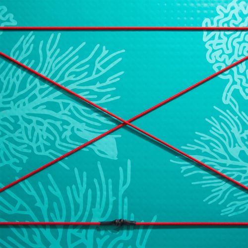 Irklentė SUP ABSTRACT Coral 10'6'' topaz