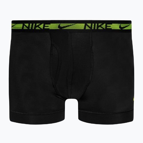 Vyriškos trumpikės Nike Dri-FIT Ultra Stretch Micro Trunk 3 poros black/volt/blue/red