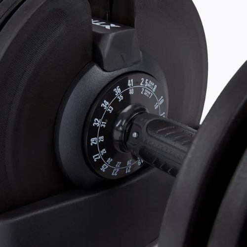 Hantelis/štanga 2in1 XTREXO TRX-ABD40 1-40 kg juoda/oranžinė