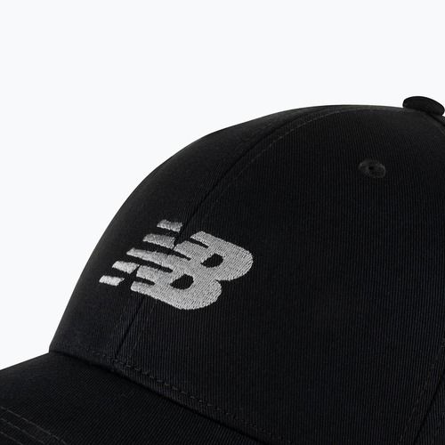 Kepuraitė su snapeliu New Balance 6 Panel Structured Snapback black