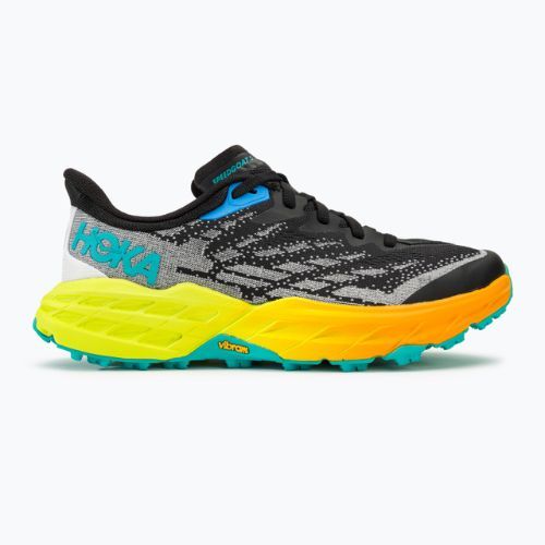 Moteriški bėgimo batai HOKA Speedgoat 5 black/evening primrose