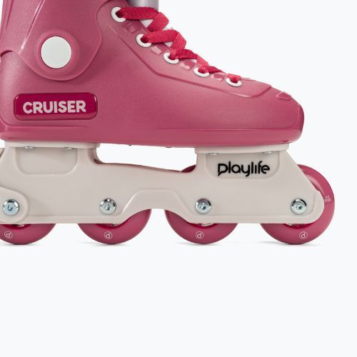 Playlife Cruiser rožinės spalvos vaikiški riedučiai