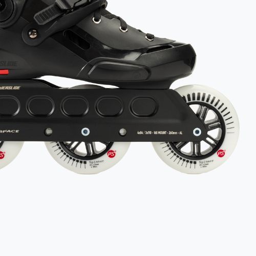 Powerslide Storm 110 juodos spalvos riedučiai