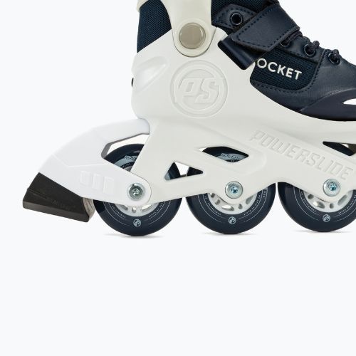 Vaikiški riedučiai Powerslide Rocket white/navy blue