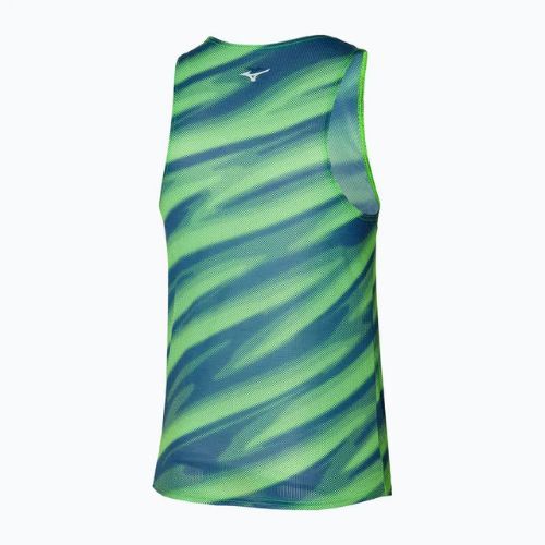 Vyriškas bėgimo marškinėlis Mizuno DAF Graphic Tank šviesiai žalias