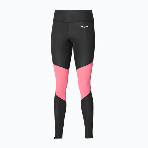 Moteriškos tamprės Mizuno Core Long Tight black/sangria sunset