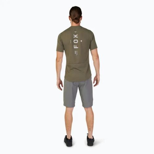 Vyriški dviračių marškinėliai Fox Racing Ranger Dr Alyn olive green