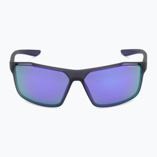 Vyriški akiniai nuo saulės "Nike Windstorm", matiniai, gridironiniai/violetiniai veidrodiniai