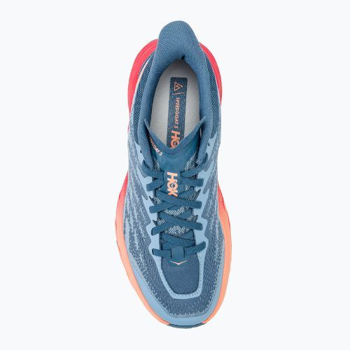 Moteriški bėgimo bateliai HOKA Speedgoat 5 real teal/papaya