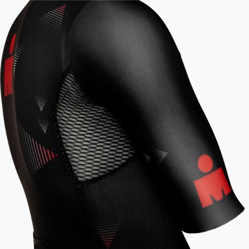 Vyriški dviračių marškinėliai Quest Race Line France Iron Man black