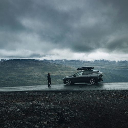 Stogo bagažinė Thule Motion 3 L black glossy