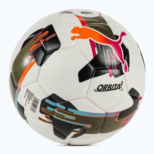 Futbolo kamuolys PUMA Orbita 3 TB FIFA Quality puma white/multicolor dydis 5