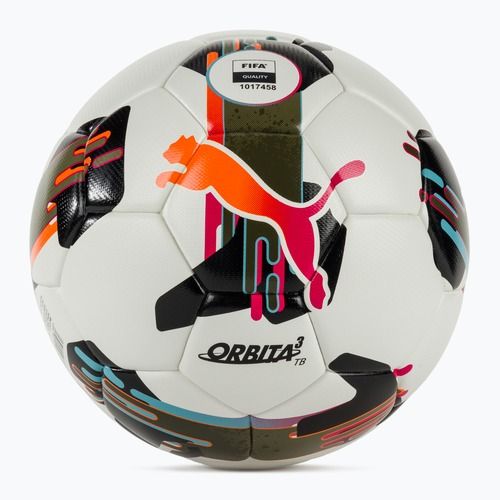 Futbolo kamuolys PUMA Orbita 3 TB FIFA Quality puma white/multicolor dydis 4